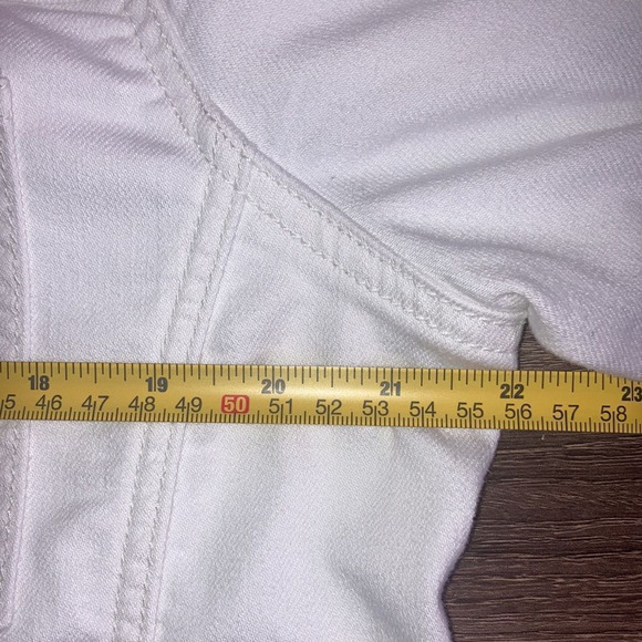 Unisex Upcycled Large White Pilcro & The Letterpress Taylor Swift Jacket - Picture 9 of 16